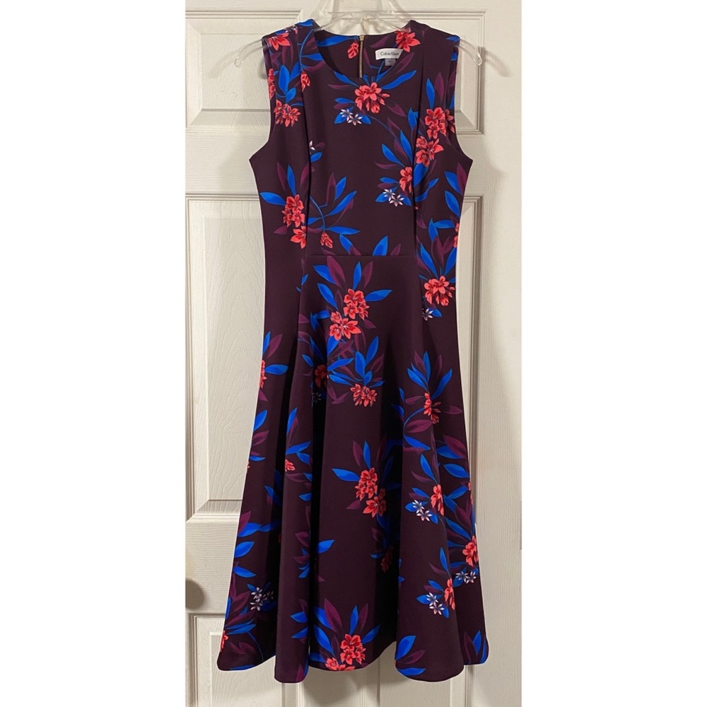 Gently worn size 6 tea length dress